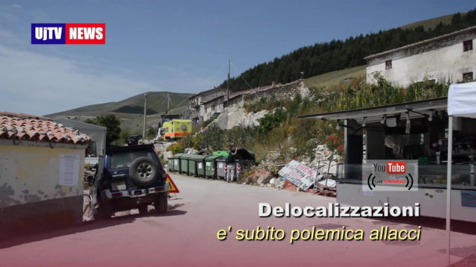 Delocalizzazioni Castelluccio, è subito polemica, intervista ad assessore Paparelli