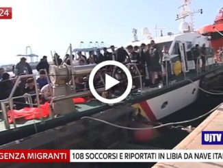 Nave italiana soccorre migranti, e per la prima volta. riporta in Libia