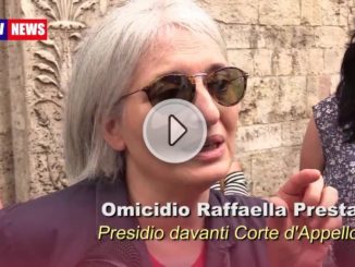Omicidio di Raffaella Presta donne in presidio davanti la Corte a Perugia