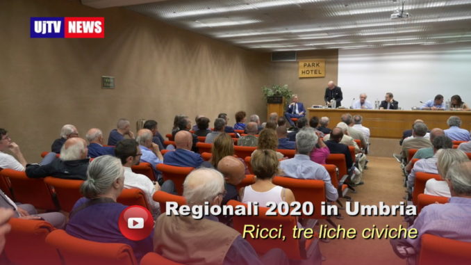 Verso le elezioni del 2020 in Umbria, Ricci, saranno tre liste civiche
