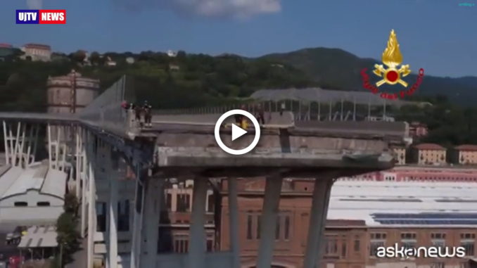 Crollo Genova, commissione Mit: il moncone est va abbattuto