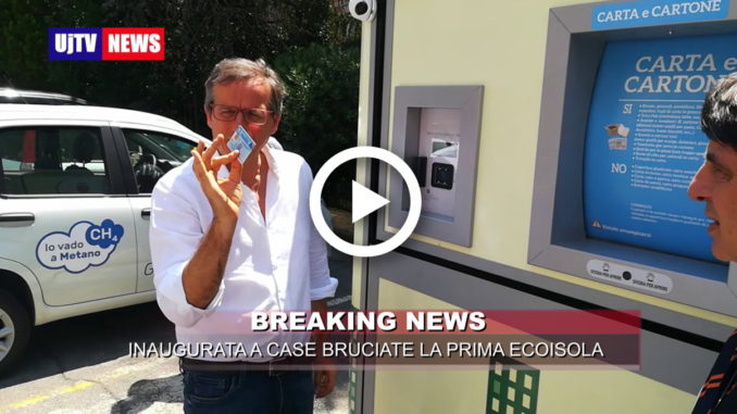 Inaugurata a Case Bruciate di Perugia la prima Eco Isola