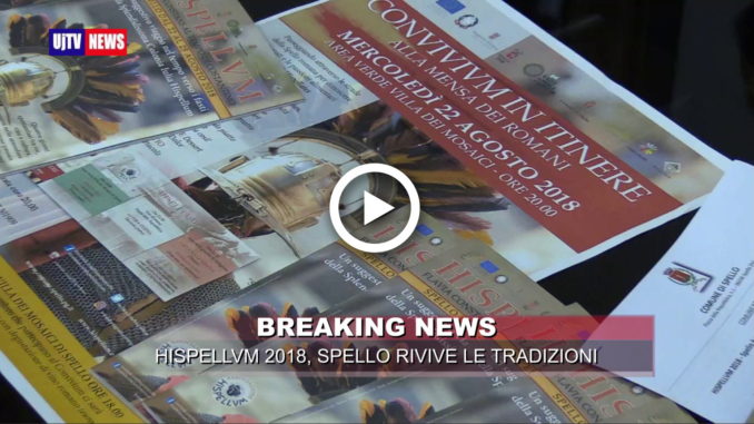 Hispellvm 2018, Spello si prepara a rivivere le tradizioni