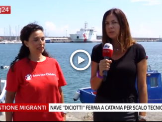 Nave Diciotti a Catania, i migranti restano a bordo, nessuno sbarco