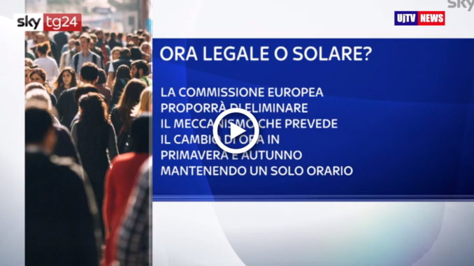 Ue, Juncker, aboliremo cambio ora solare/ora legale, il video