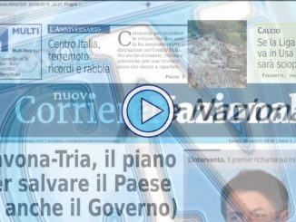 Nuovo Corriere Nazionale, tutti contro Matteo Salvini, 25 agosto 2018