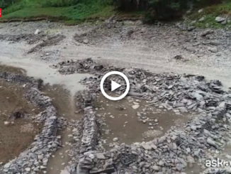 La siccità in Inghilterra fa riemergere un villaggio scomparso