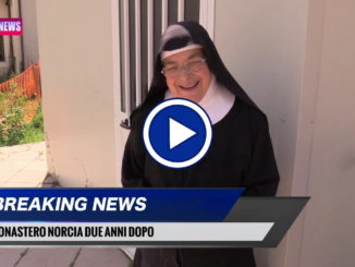 Due anni dal sisma a Norcia, Suor Caterina Corona è arrabbiata