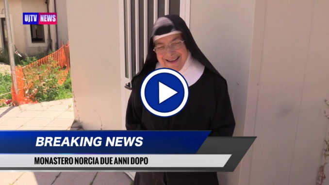 Due anni dal sisma a Norcia, Suor Caterina Corona è arrabbiata