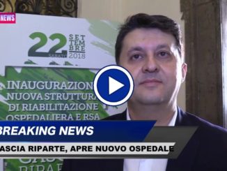 Cascia Riparte, apre il nuovo ospedale, la video intervista
