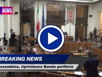 Assemblea, ripristinare Bando periferie, video del Consiglio regionale Umbria