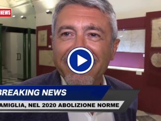 Famiglia, Valerio Mancini, nel 2020 cancelleremo norme sbagliate