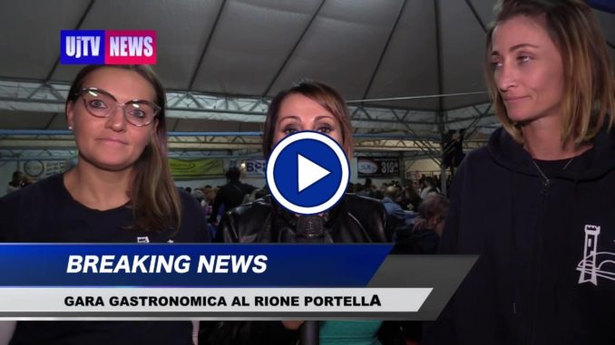 Gara gastronomica Palio, il viaggio nella taverna del Rione Portella