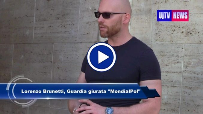Lorenzo Brunetti, l'agente notturno aggredito, si racconta, video dichiarazione