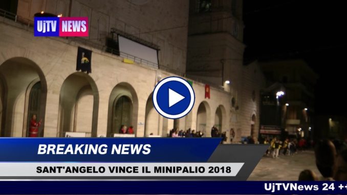 Il Rione Sant’Angelo vince il Mini Palio 2018 che ti tinge di giallo