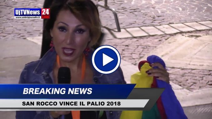 Il Rione San Rocco vince il Palio 2018, un delirio verde a Bastia