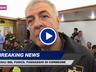 Michele Zappia nuovo comandante vigili del fuoco Perugia, intervista video