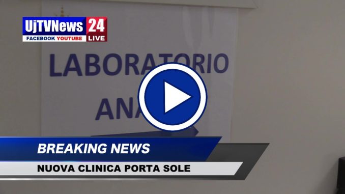 Nuova clinica Porta Sole, intervista assessore Barberini, video dichiarazione