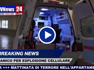 Camera da letto, scoppia cellulare in camera da letto a Ponte San Giovanni il video