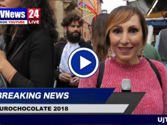 Eurochocolate, l’onda dei golosi nel gran giorno delle sculture di cioccolato