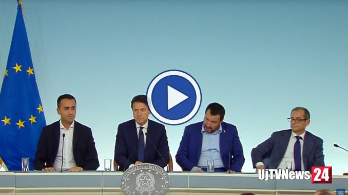 Governo, approvato il Draft Budgetary Plan, video conferenza, ora a Bruxelles