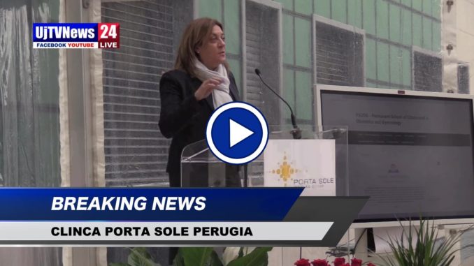 Inaugurazione Clinica Porta sole, video intervista Catiuscia Marini e Antonio Bartolini