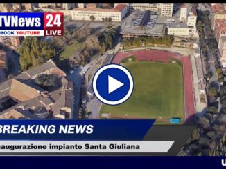 Impianto sportivo Santa Giuliana, inaugurazione venerdì 26 ottobre