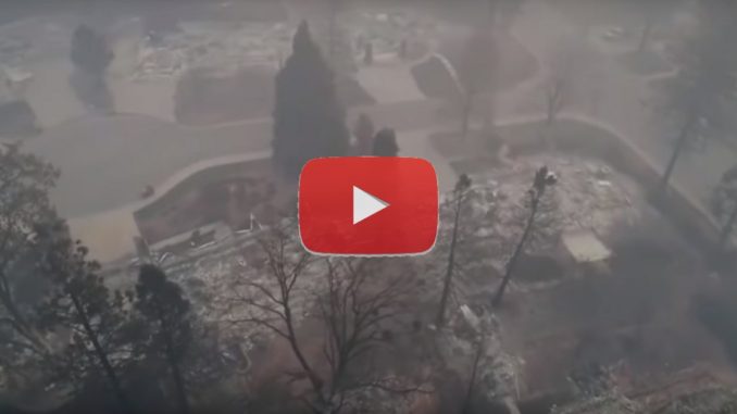 Video degli incendi in California, oltre 600 i dispersi