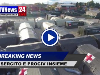 Scenario di guerra e post sisma Esercito italiano e Prociv, il video