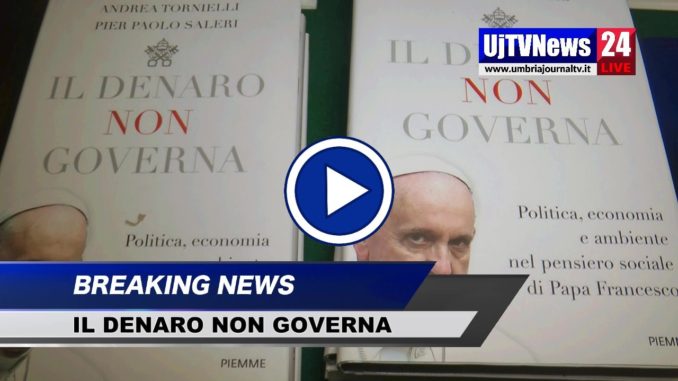 Il denaro non governa, presentato a Perugia il libro di Andrea Tornielli e Pier Paolo Saleri
