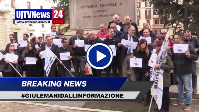 Giornalisti e società civile uniti a difesa della libertà di stampa, video