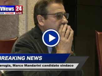 Imprenditore Marco Mandarini candidato a sindaco di Perugia, video