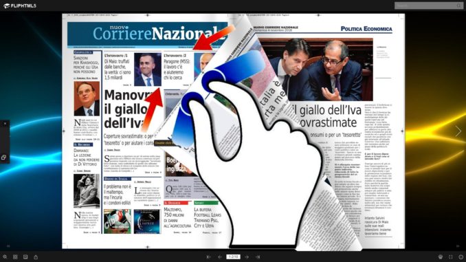 Presentazione del Nuovo corriere nazionale domenica 4 novembre 2018