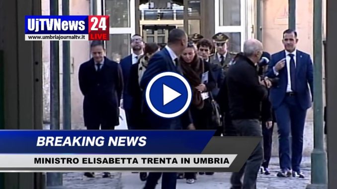 Ministro Difesa, Elisabetta Trenta oggi in Umbria, il video di Terni