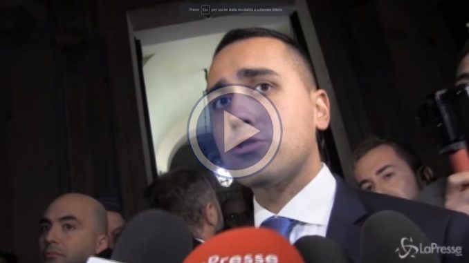 Pensioni d'oro, Luigi Di Maio, taglio sale al 40per cento, video LaPresse 