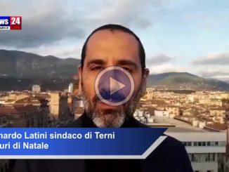 Video messaggio di auguri video del del sindaco di Terni Leonardo Latini