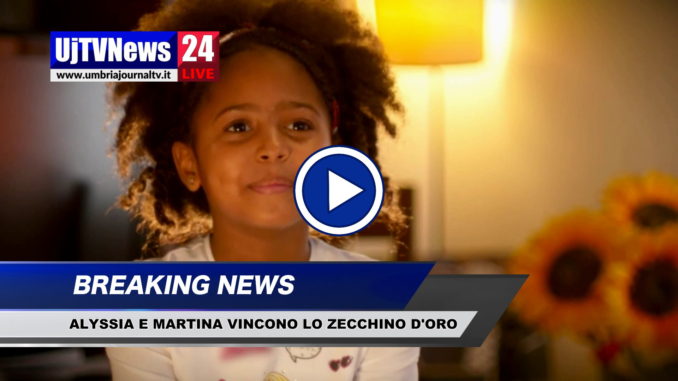 Una bimba di Assisi, Alyssia, vince il 61esimo Zecchino d’Oro, VIDEO