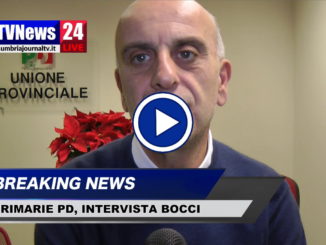 Primarie PD, vince Bocci, le sue prime parole, intervista video