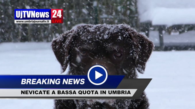 Torna il maltempo sull'Italia, possibili nevicate in Umbria anche a quote basse