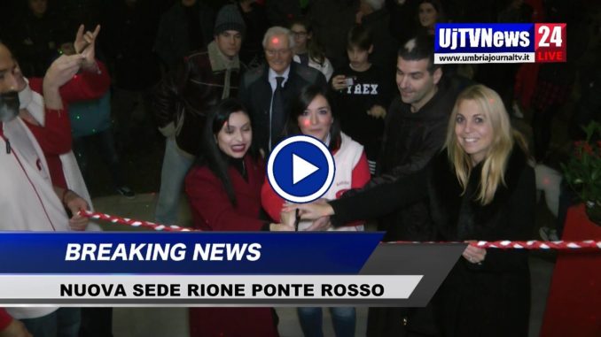 Il Rione Ponte Rosso ha una nuova sede a Santa Maria degli Angeli, video