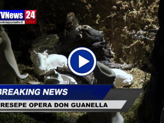 Opera Don Guanella, il presepe donato alla città di Perugia
