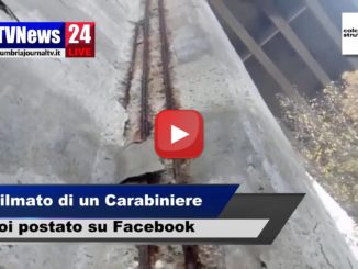 Viadotto Puleto E45 video di un carabiniere in pensione e ripreso da Calcolostrutturale
