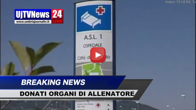 Muore allenatore a Città di Castello, donati organi, il videoMuore allenatore a Città di Castello, donati organi, il video