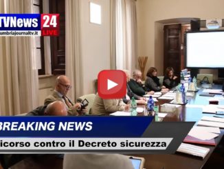 Decreto sicurezza, la Giunta Marini ricorre alla Corte Costituzionale