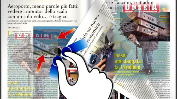 Umbria settegiorni del mese di gennaio 2018 di Gigi Piccolo