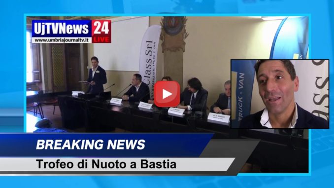 Presentazione Trofeo di Nuoto città di Bastia intervista a Massimo Mariani