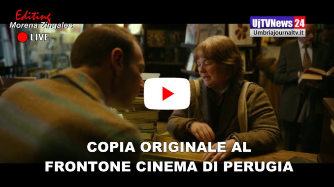 Copia originale, film in programmazione al Frontone cinema