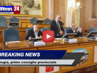Perugia, primo Consiglio provinciale dopo le elezioni, il video