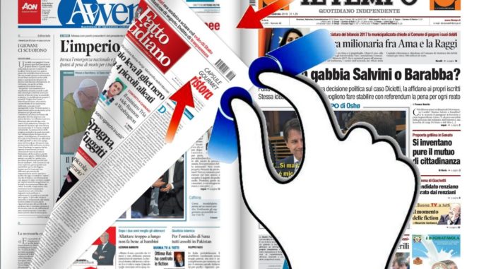 Rassegna stampa dell'Umbria e nazionale del 16 febbraio 2019