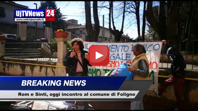 Incontro al comune di Foligno dopo incendio al campo rom di Sant'Eraclio